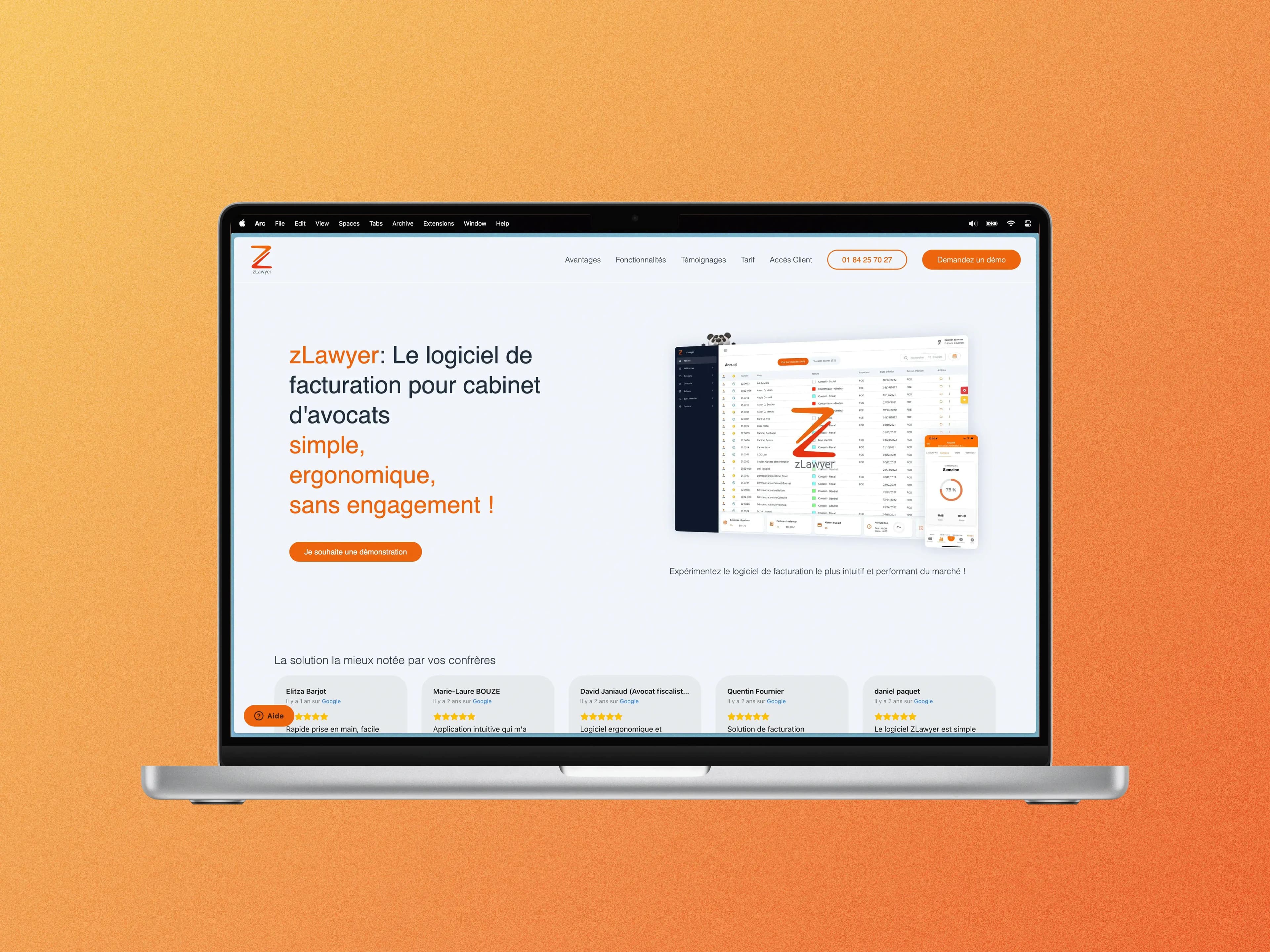 Image du projet zLawyer